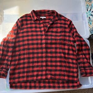 Madewell Oversized Flannel